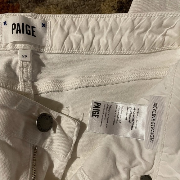 Skyline Straight PAIGE Jeans - Picture 3 of 5